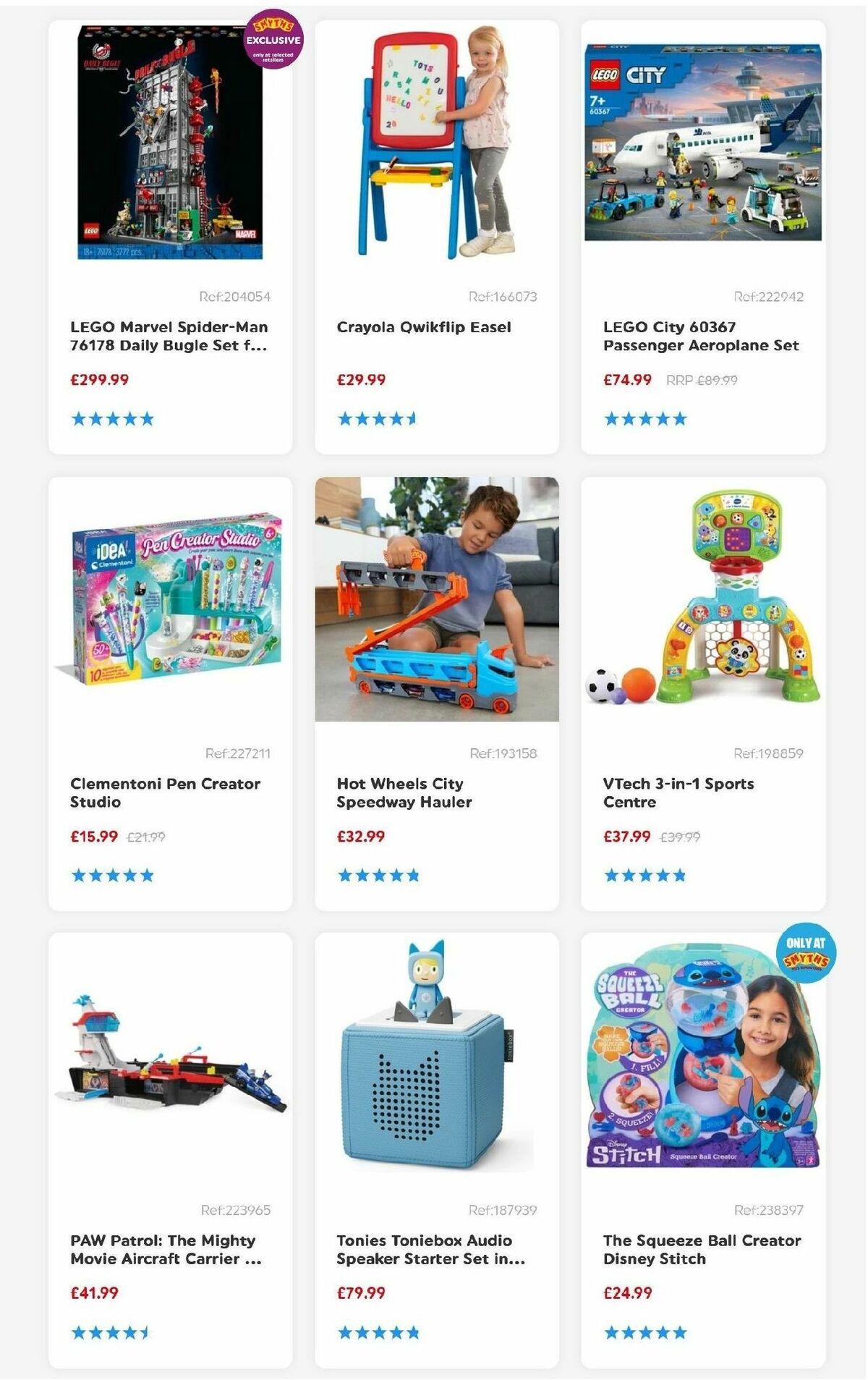 Smyths Toys Offers from 30 August