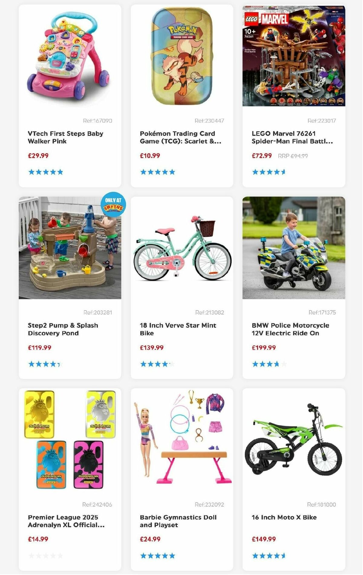 Smyths Toys Offers from 30 August