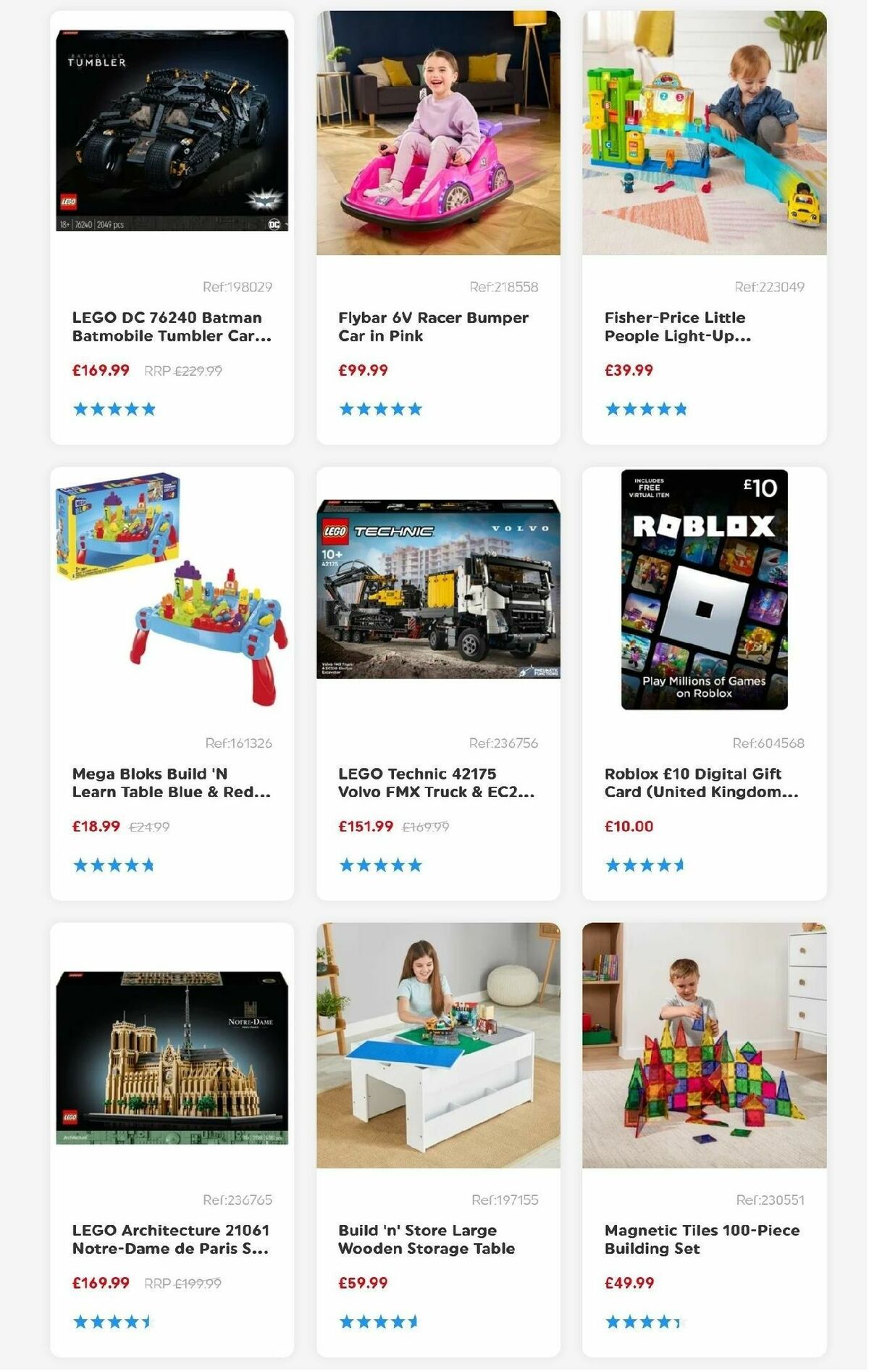 Smyths Toys Offers from 30 August