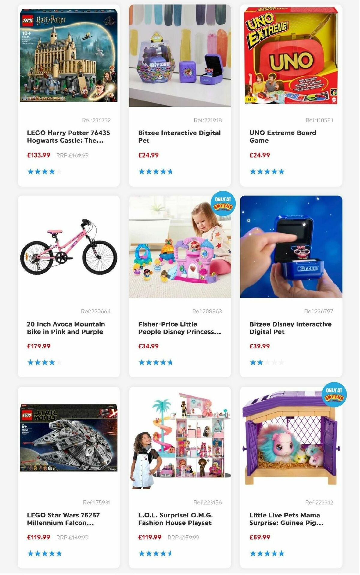 Smyths Toys Offers from 30 August