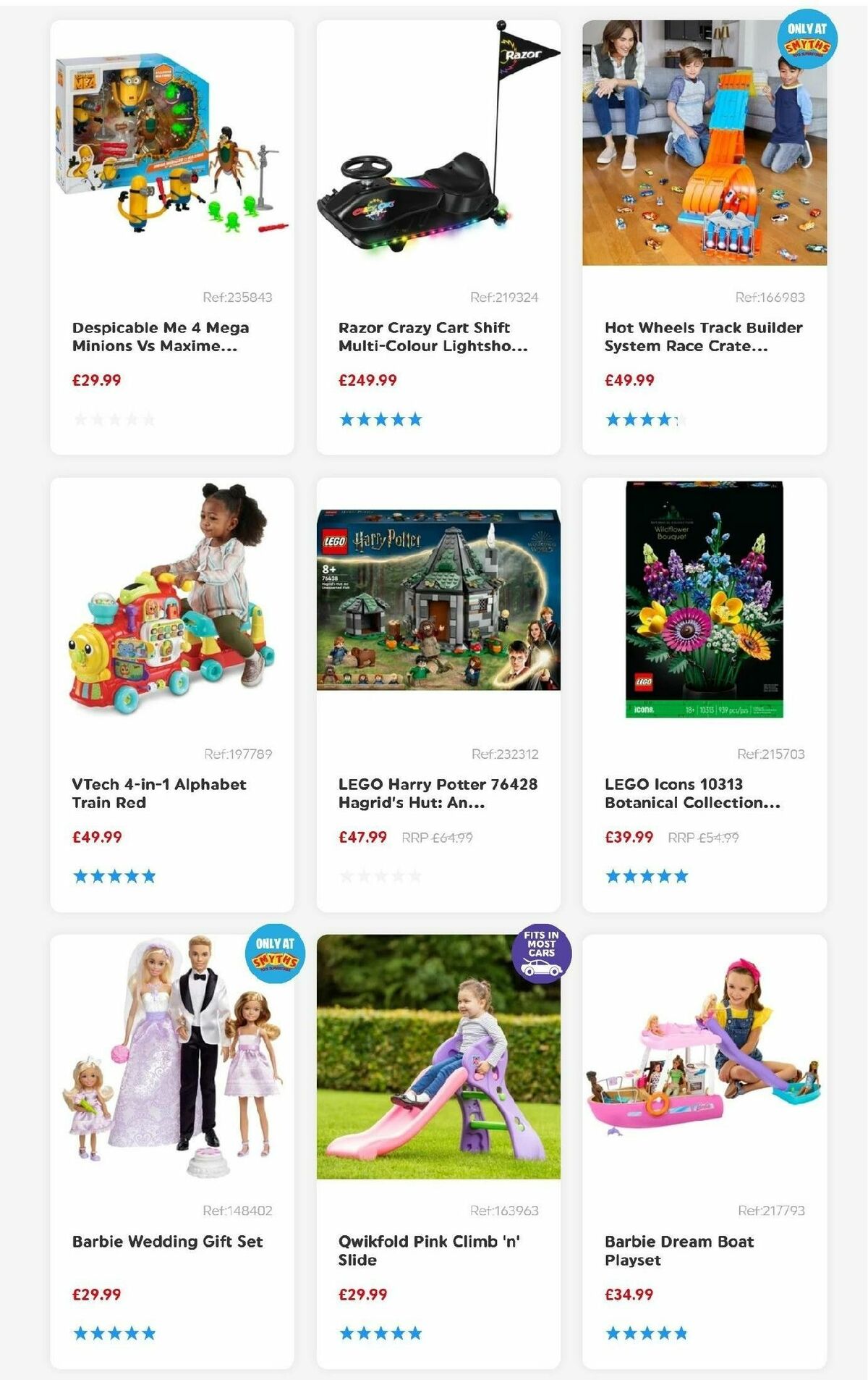 Smyths Toys Offers from 30 August