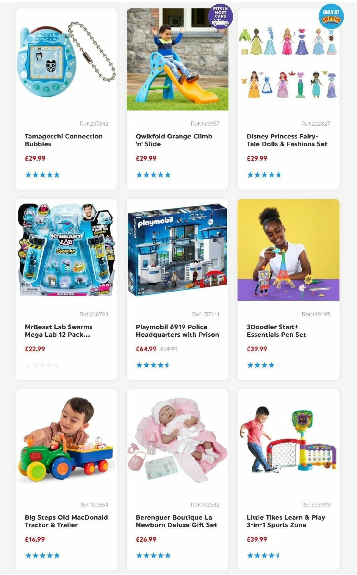 Smyths Toys Offers from 30 August