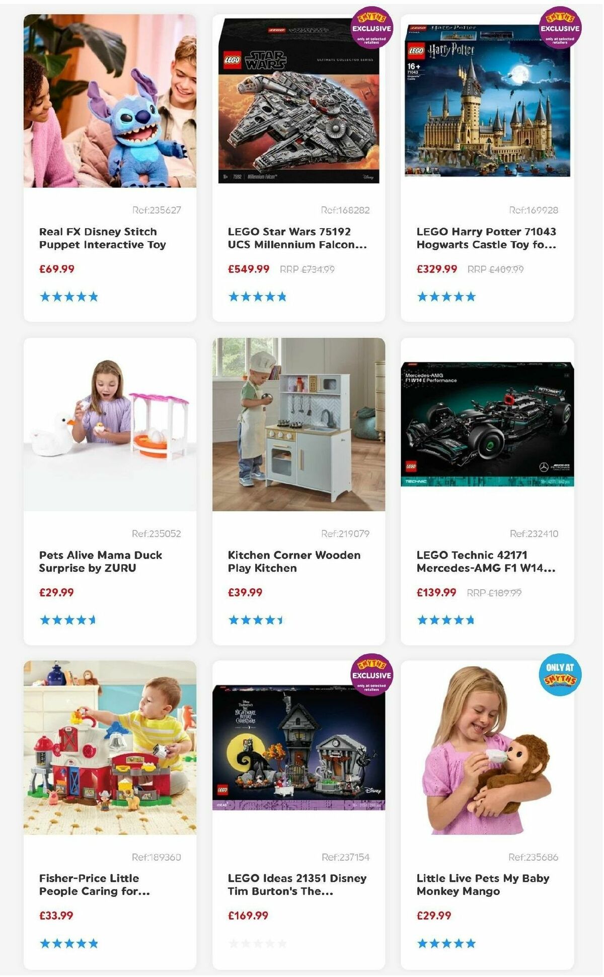 Smyths Toys Offers from 30 August