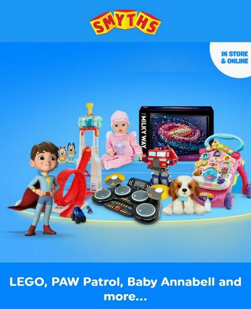 Smyths Toys Offers from 13 September