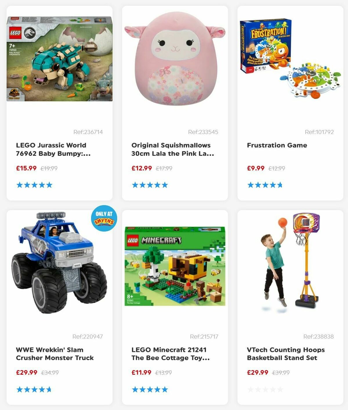 Smyths Toys Offers from 13 September