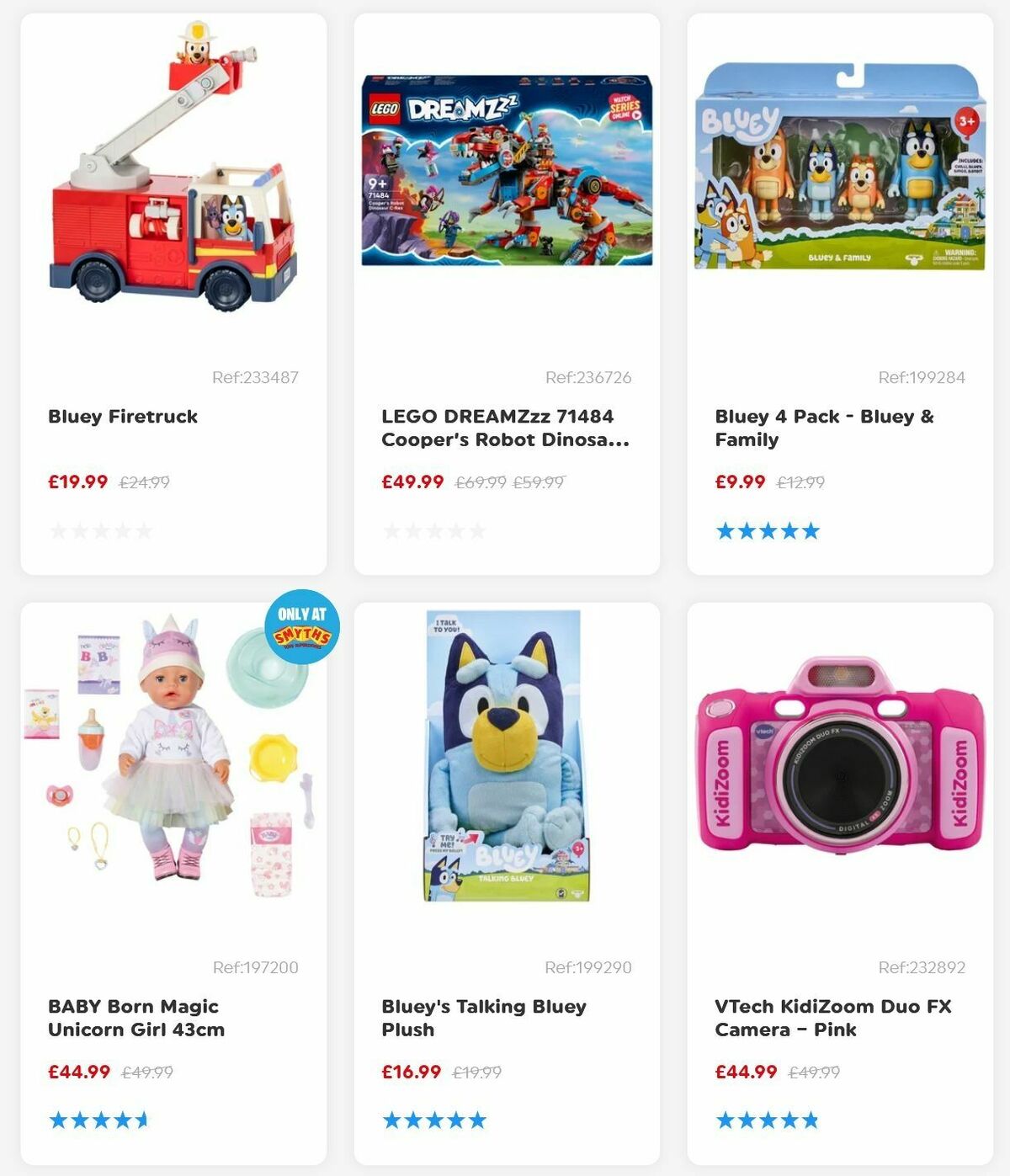 Smyths Toys Offers from 13 September