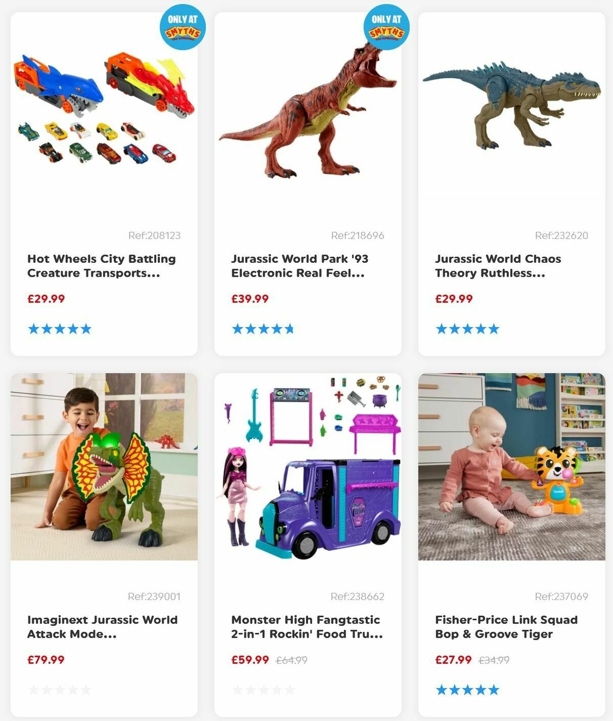 Smyths Toys Offers from 27 September