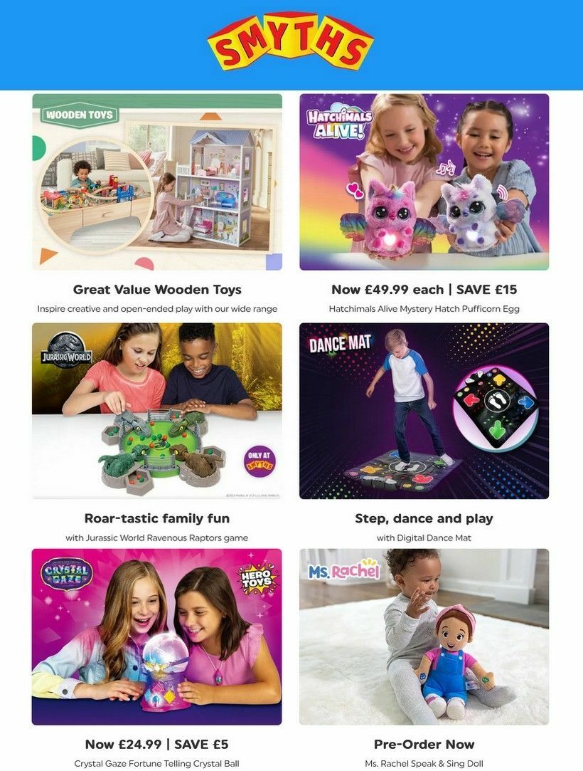 Smyths Toys Offers from 19 October