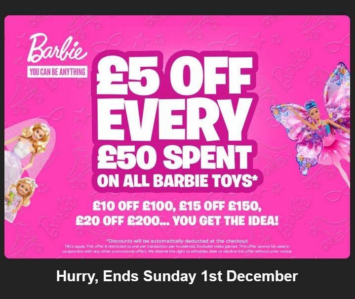 Smyths Toys Offers from 29 November