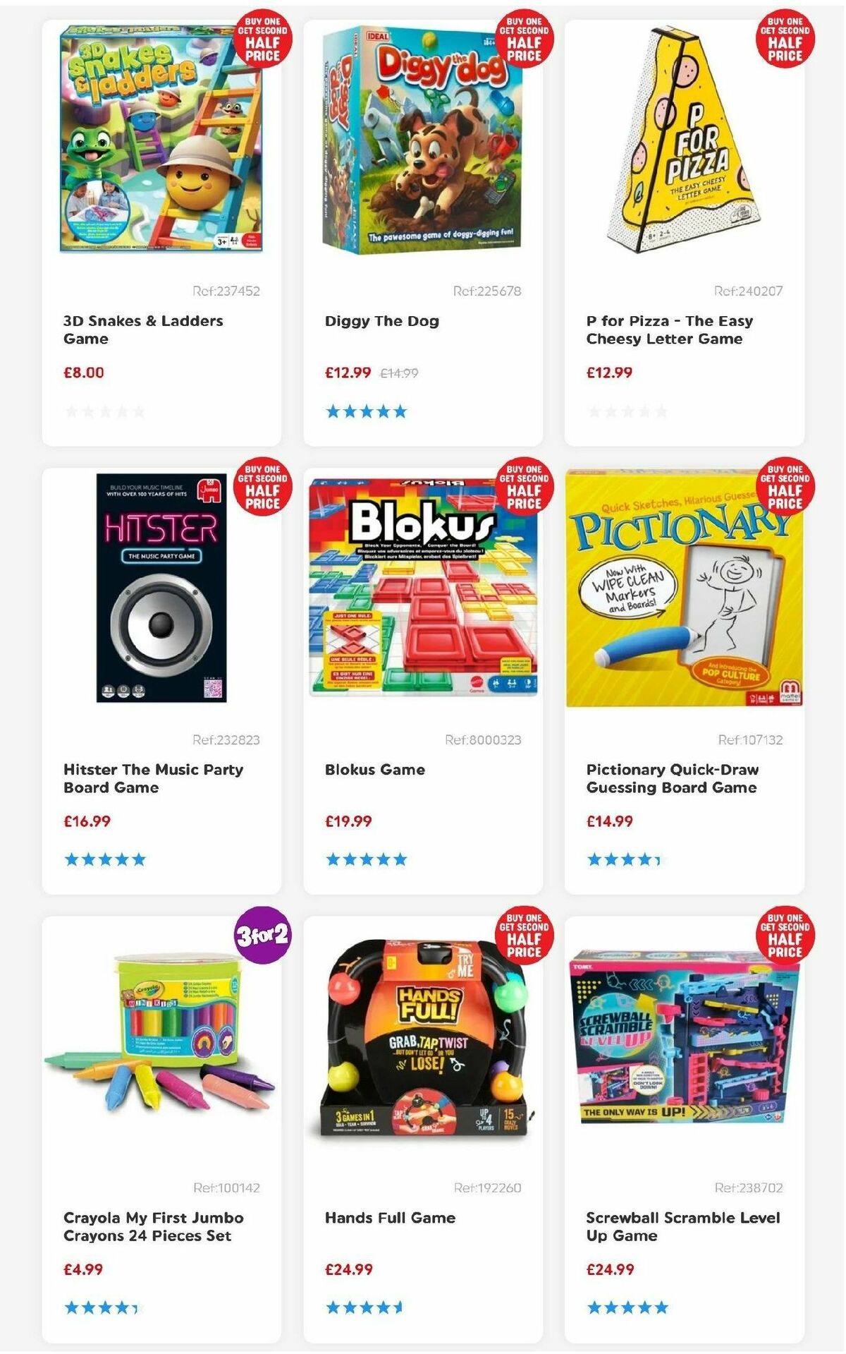 Smyths Toys Offers from 3 December