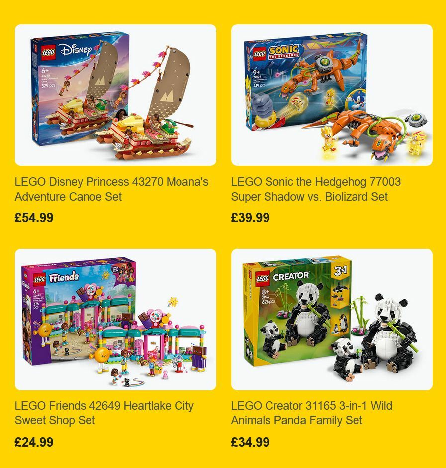 Smyths Toys Offers from 3 January