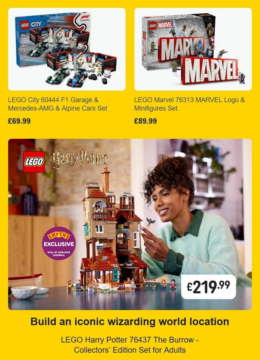 Smyths Toys Offers from 3 January