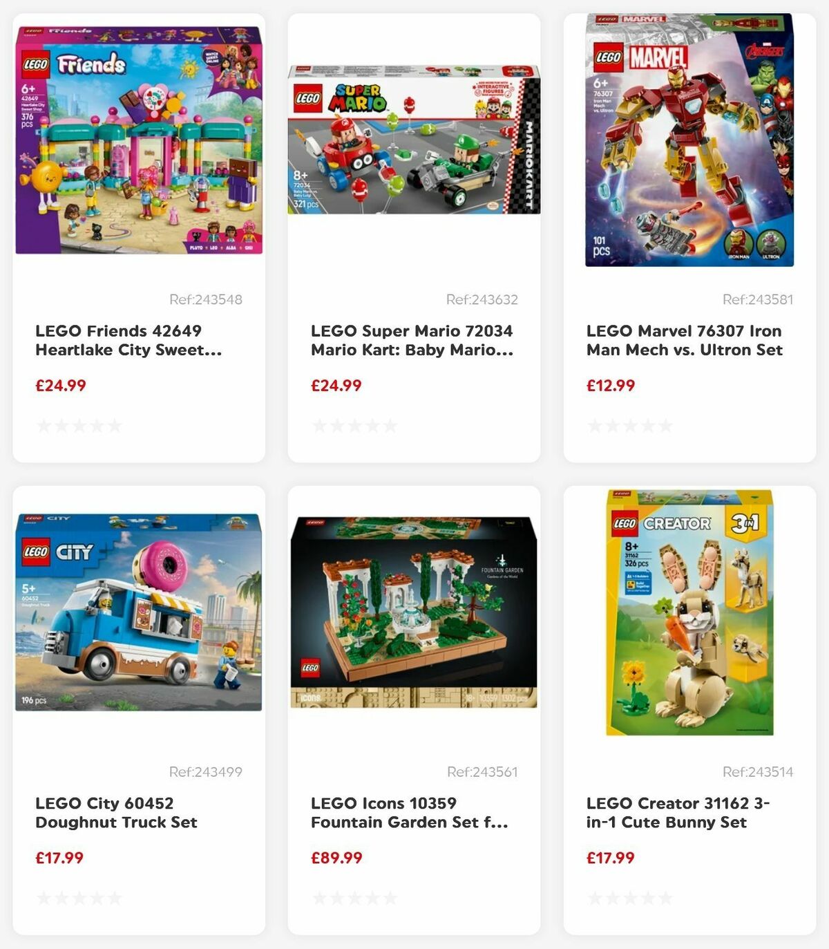 Smyths Toys Offers from 3 January