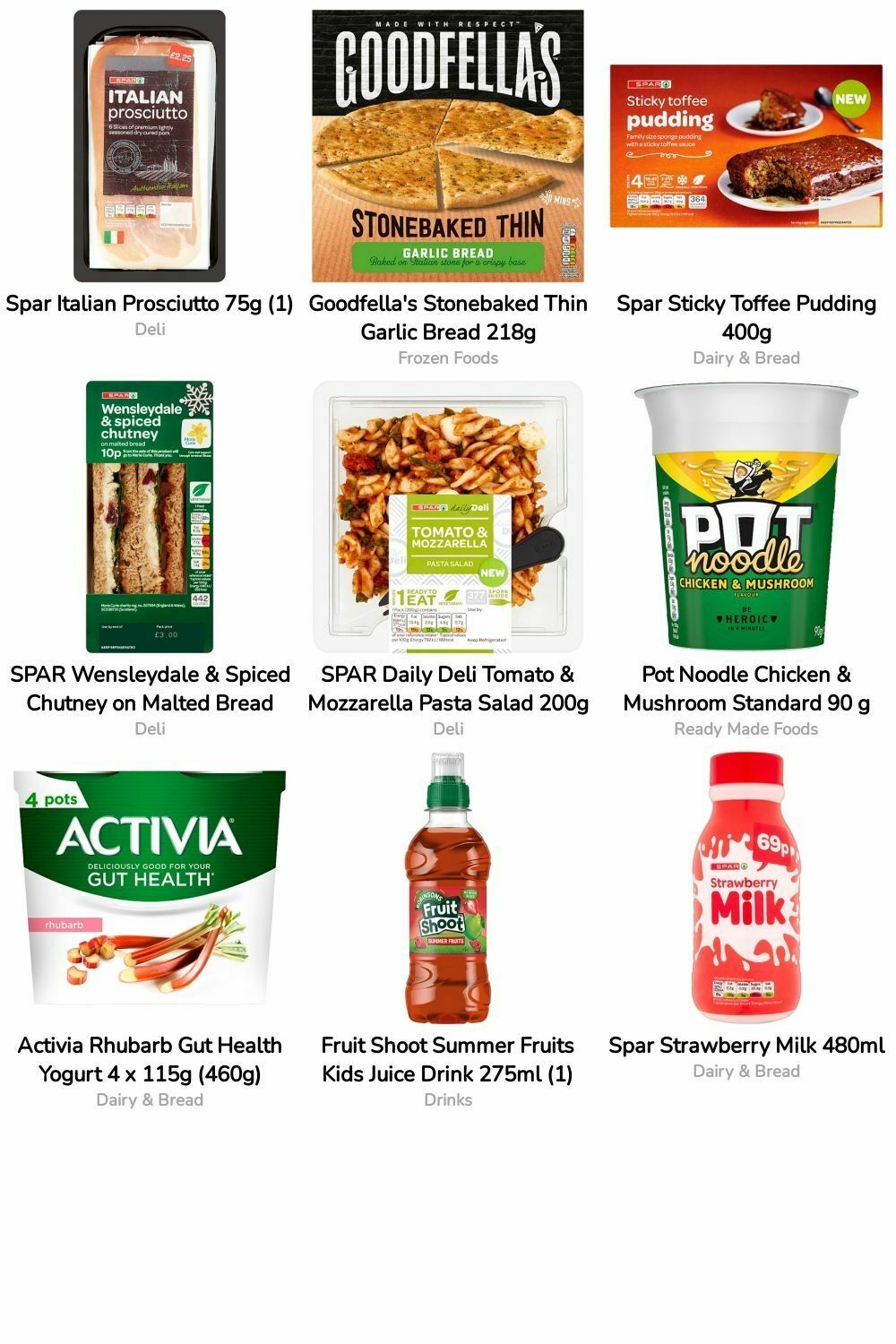 SPAR Offers from 10 November