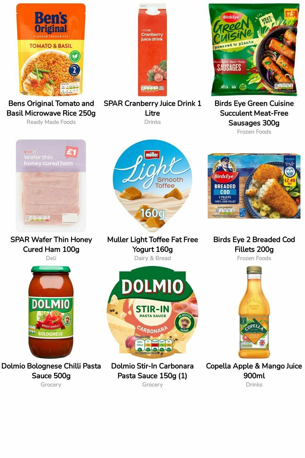 SPAR Offers from 10 November