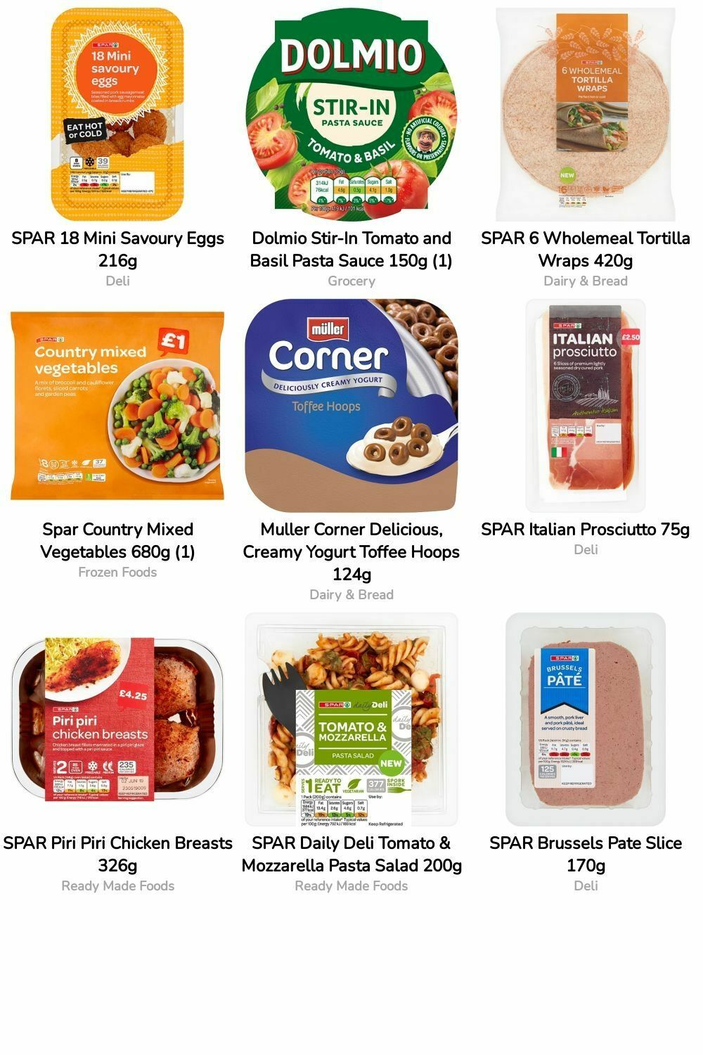 SPAR Offers from 10 November