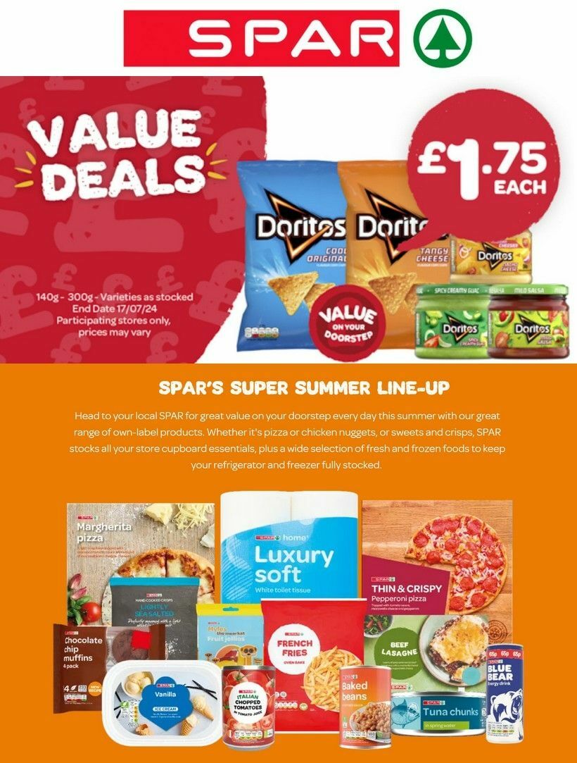 SPAR Offers from 12 July