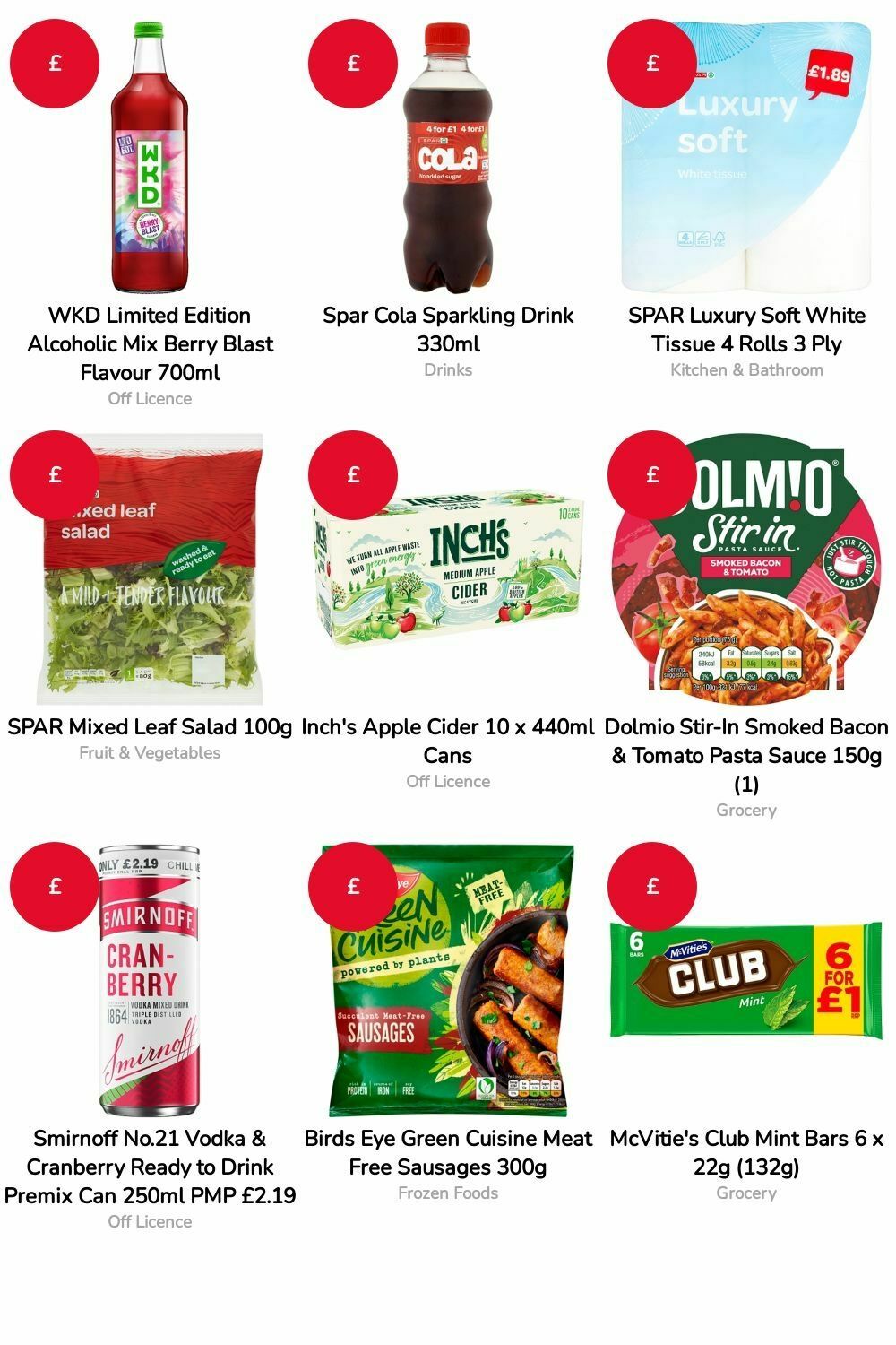 SPAR Offers from 23 August