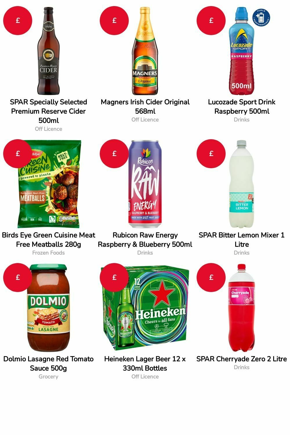 SPAR Offers from 6 September