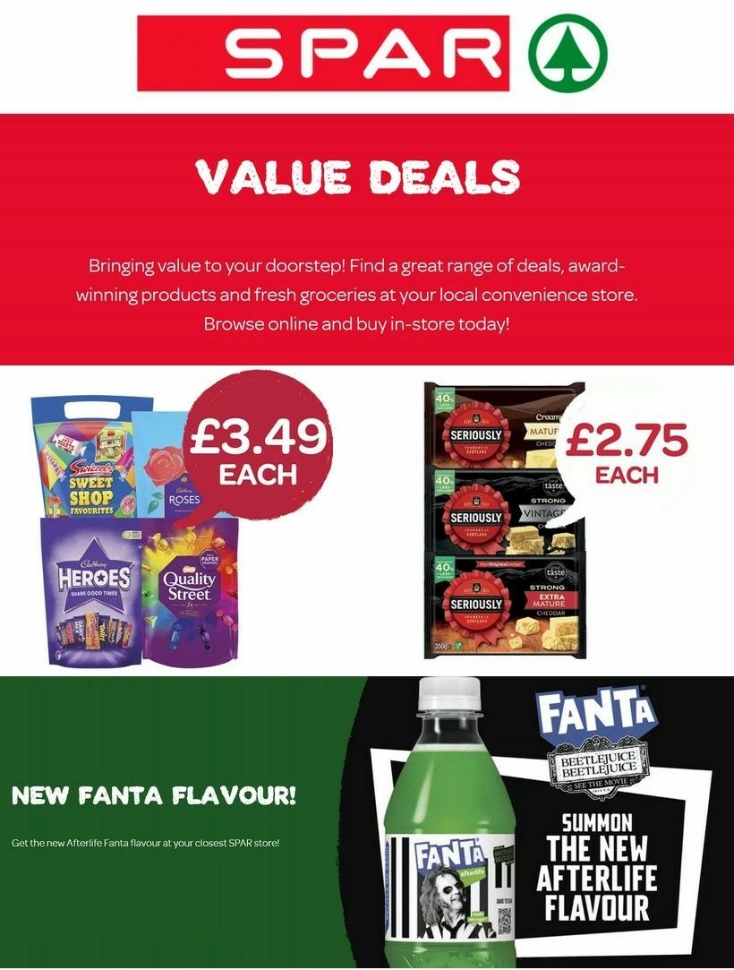 SPAR Offers from 4 October