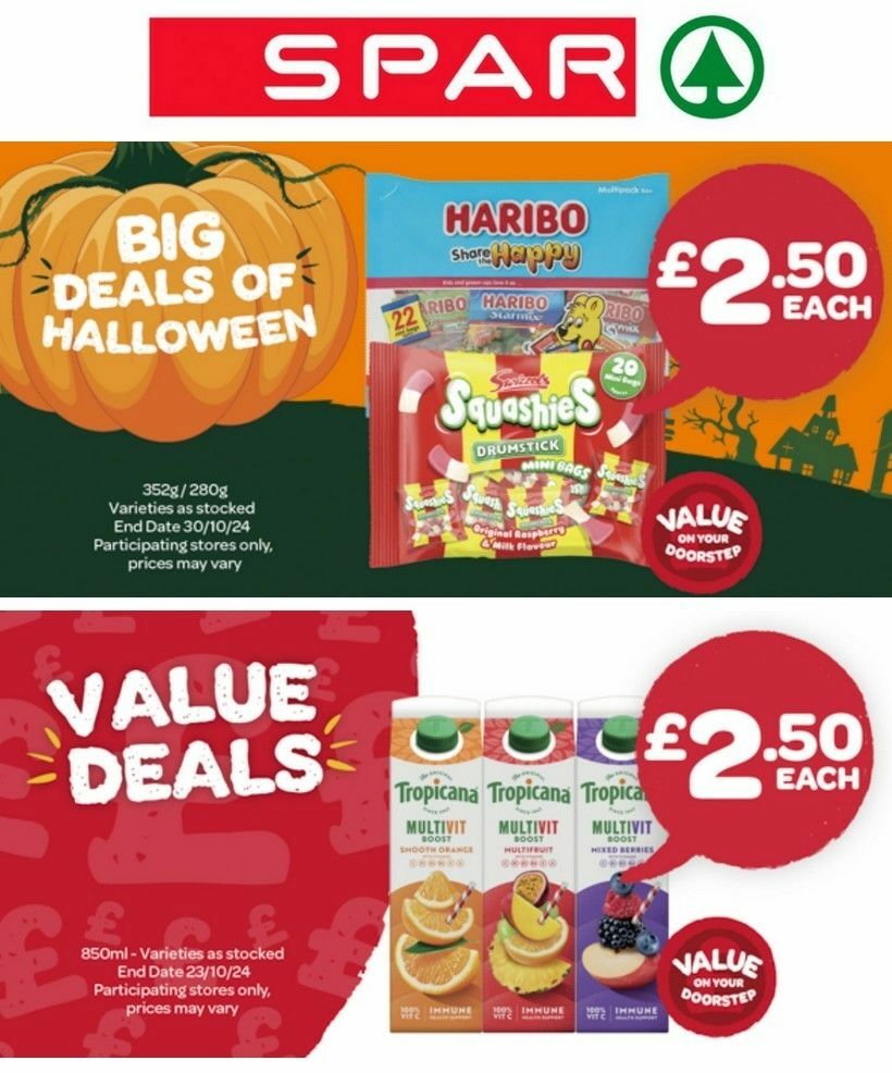 SPAR Offers from 18 October