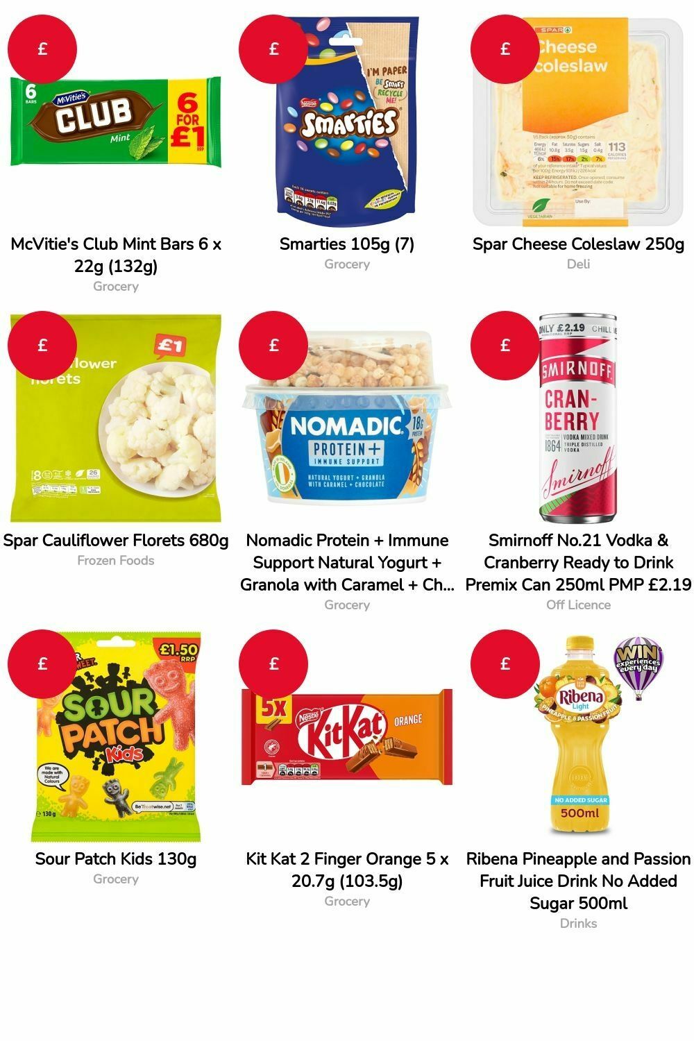 SPAR Offers from 25 October