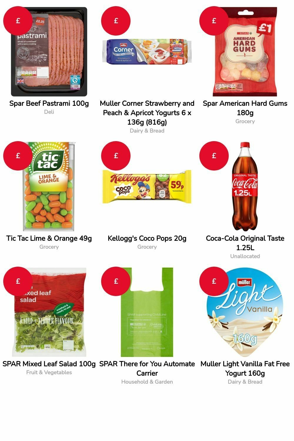 SPAR Offers from 25 October