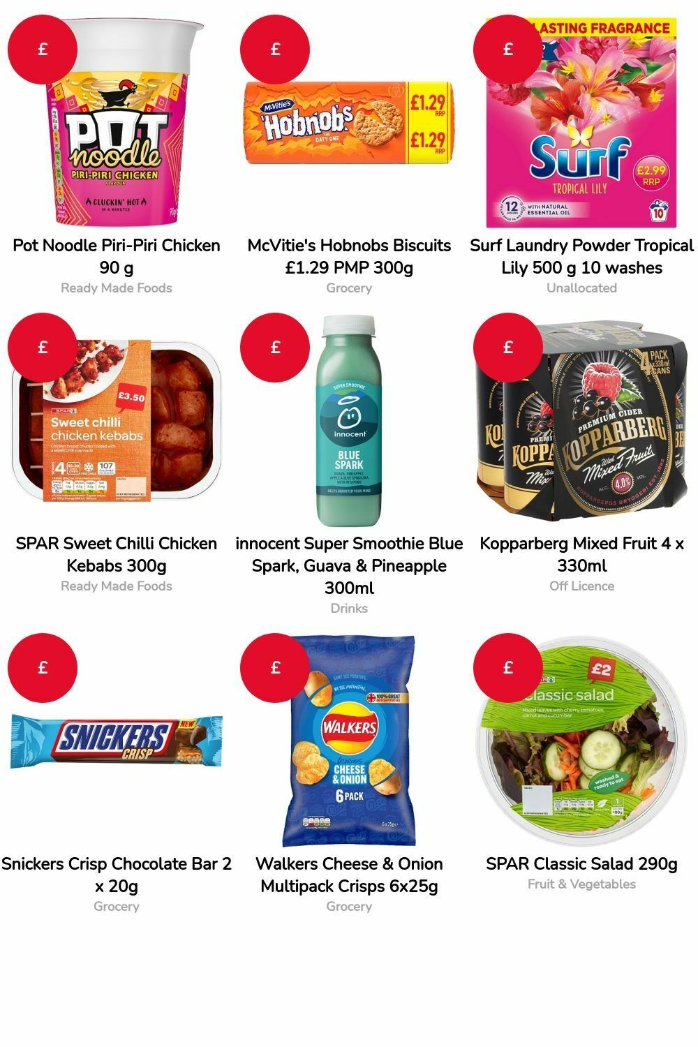 SPAR Offers from 25 October