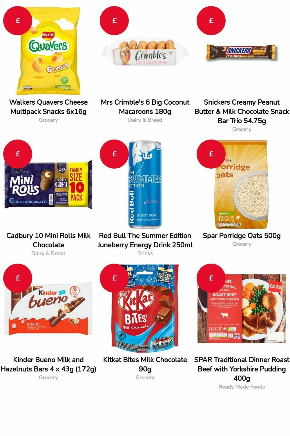 SPAR Offers from 25 October