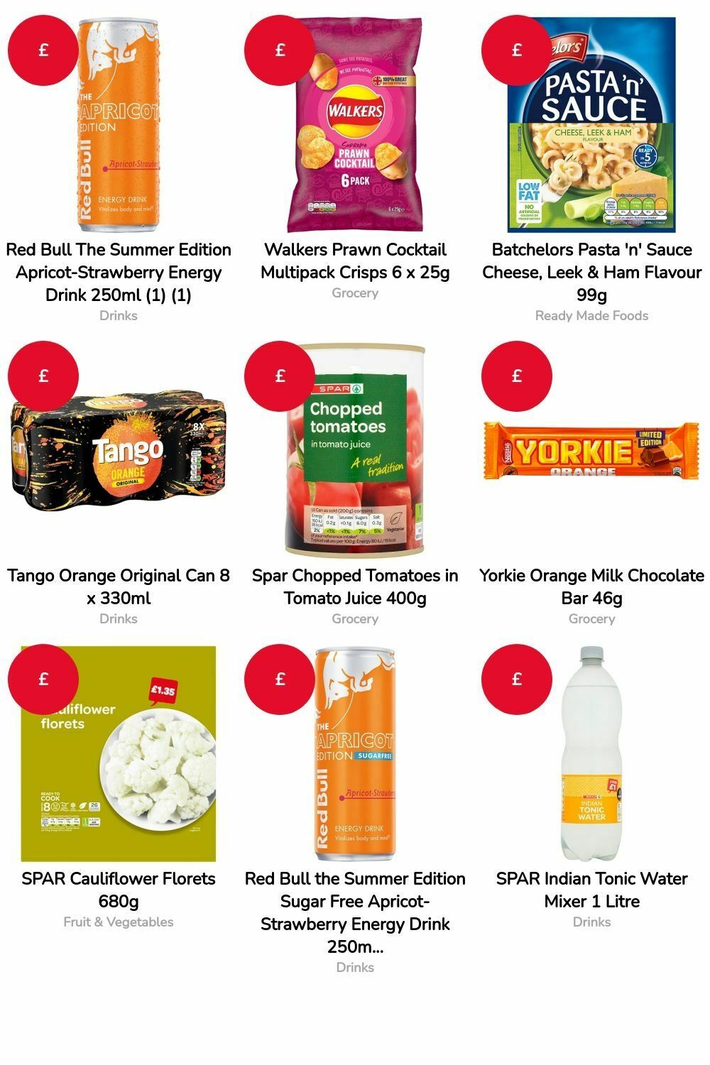 SPAR Offers from 1 November