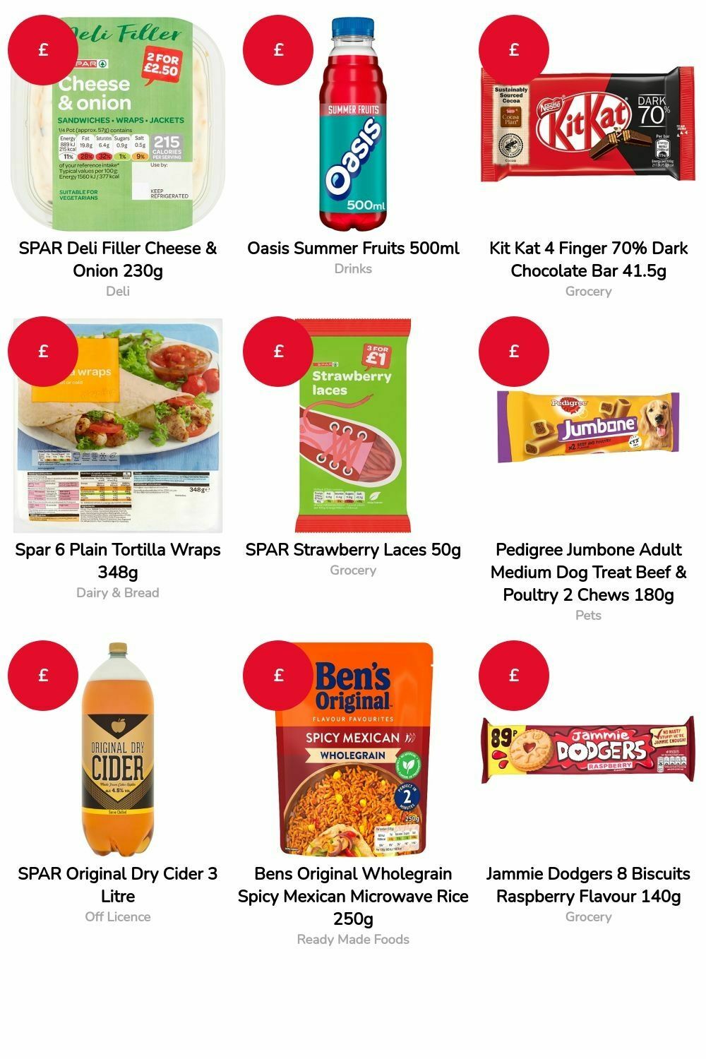 SPAR Offers from 1 November