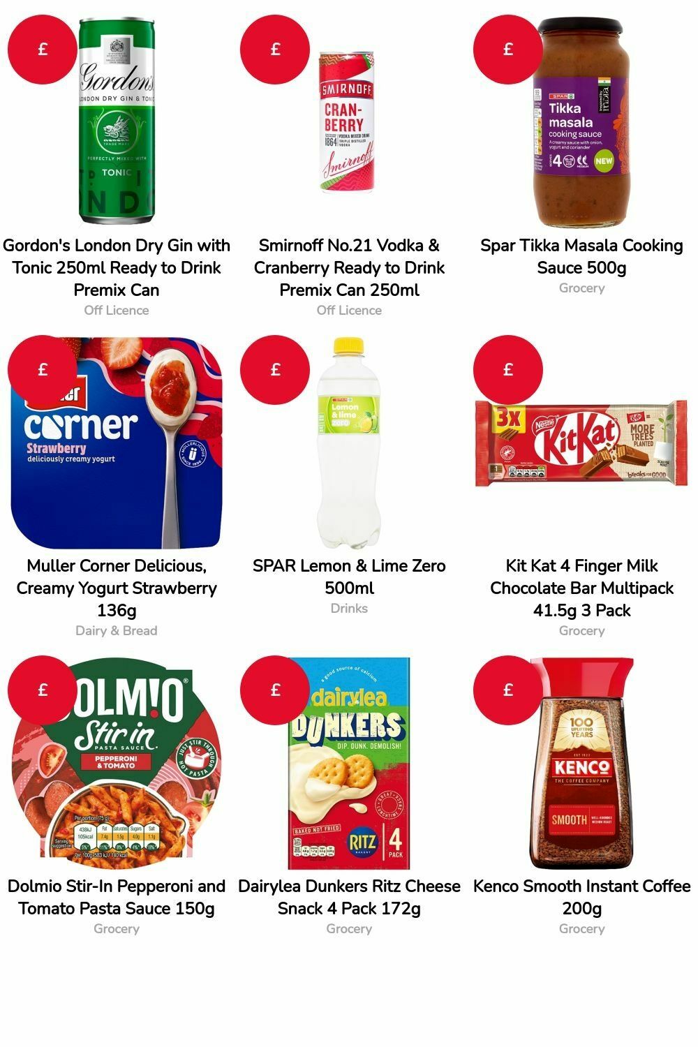 SPAR Offers from 1 November