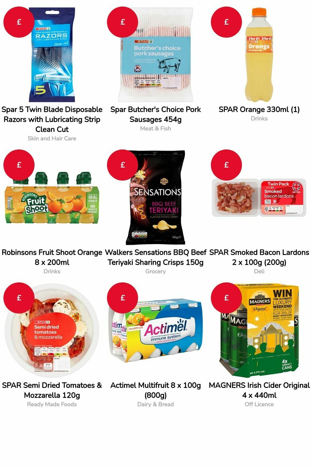 SPAR Offers from 8 November