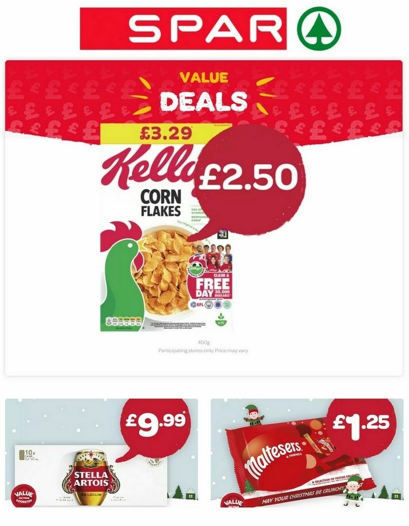 SPAR Offers from 29 November