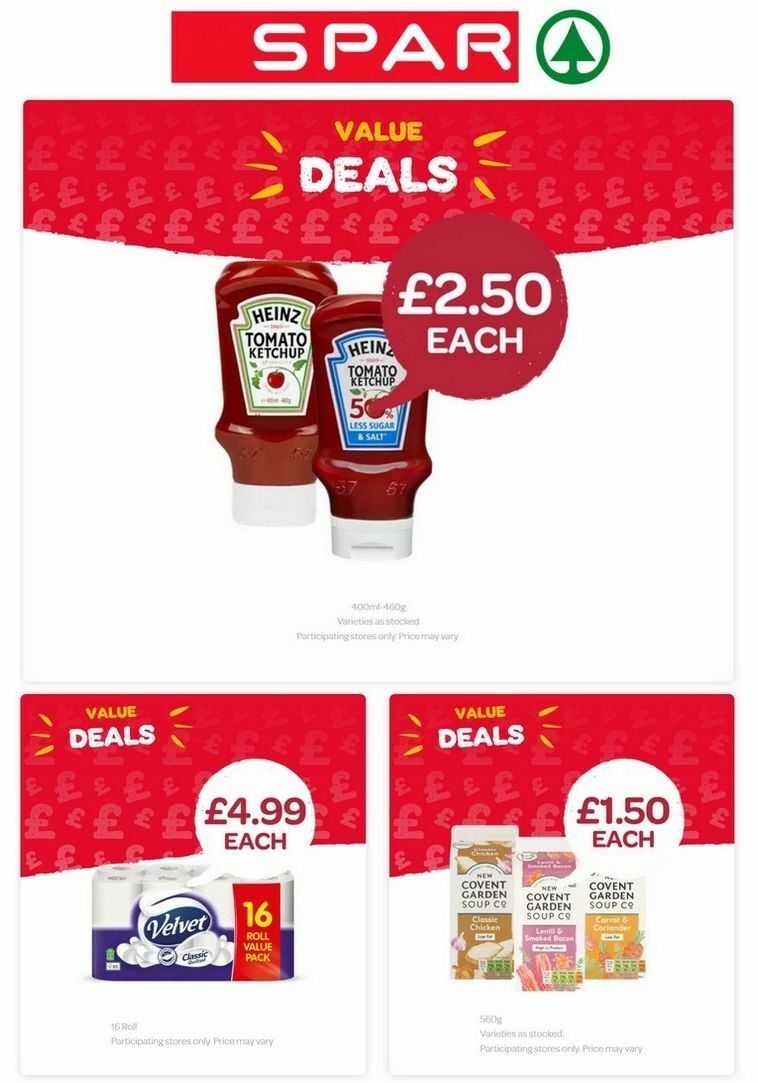 SPAR Offers from 3 January