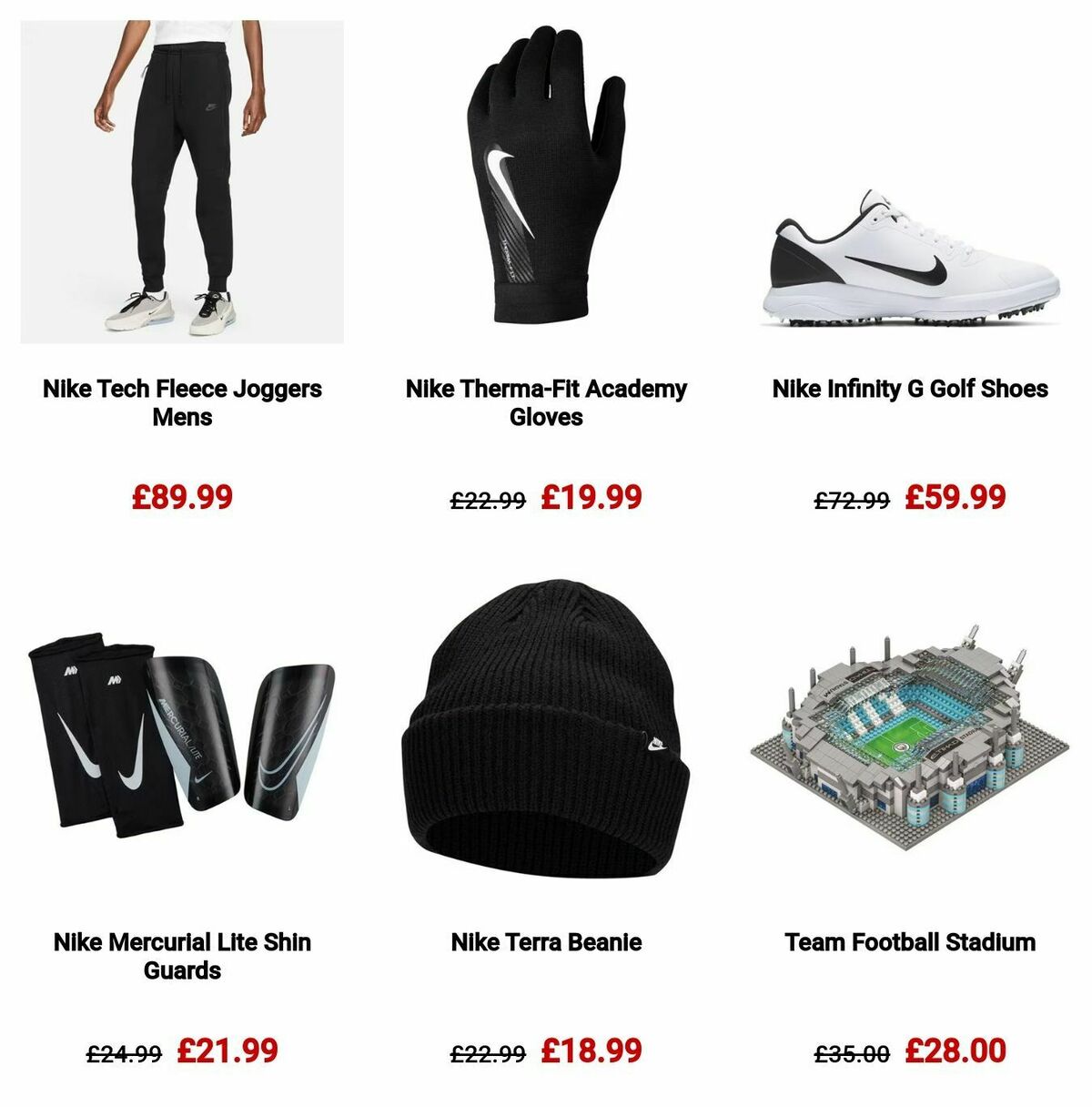 Sports Direct Offers from 1 December