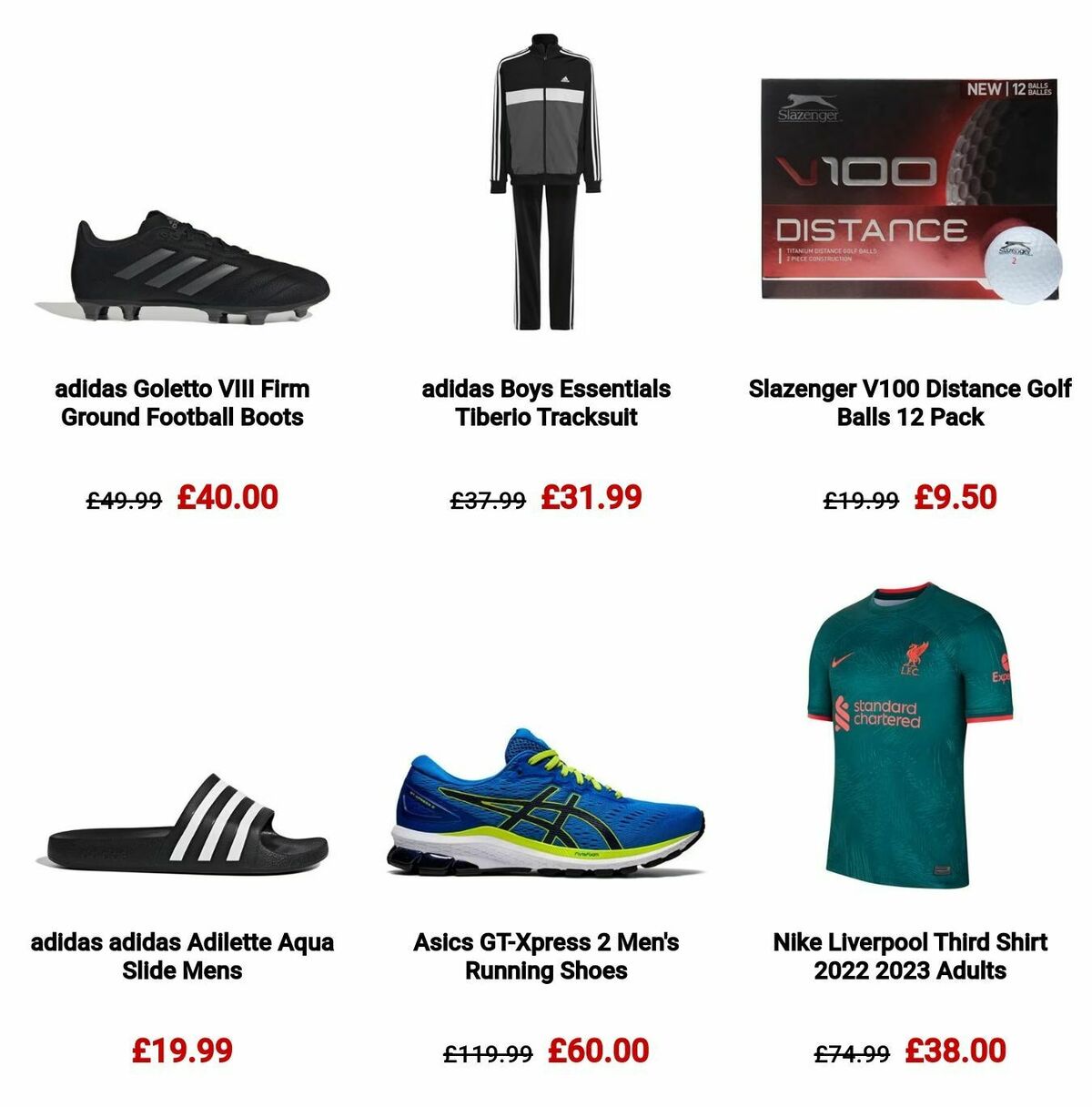 Sports Direct Offers from 1 December