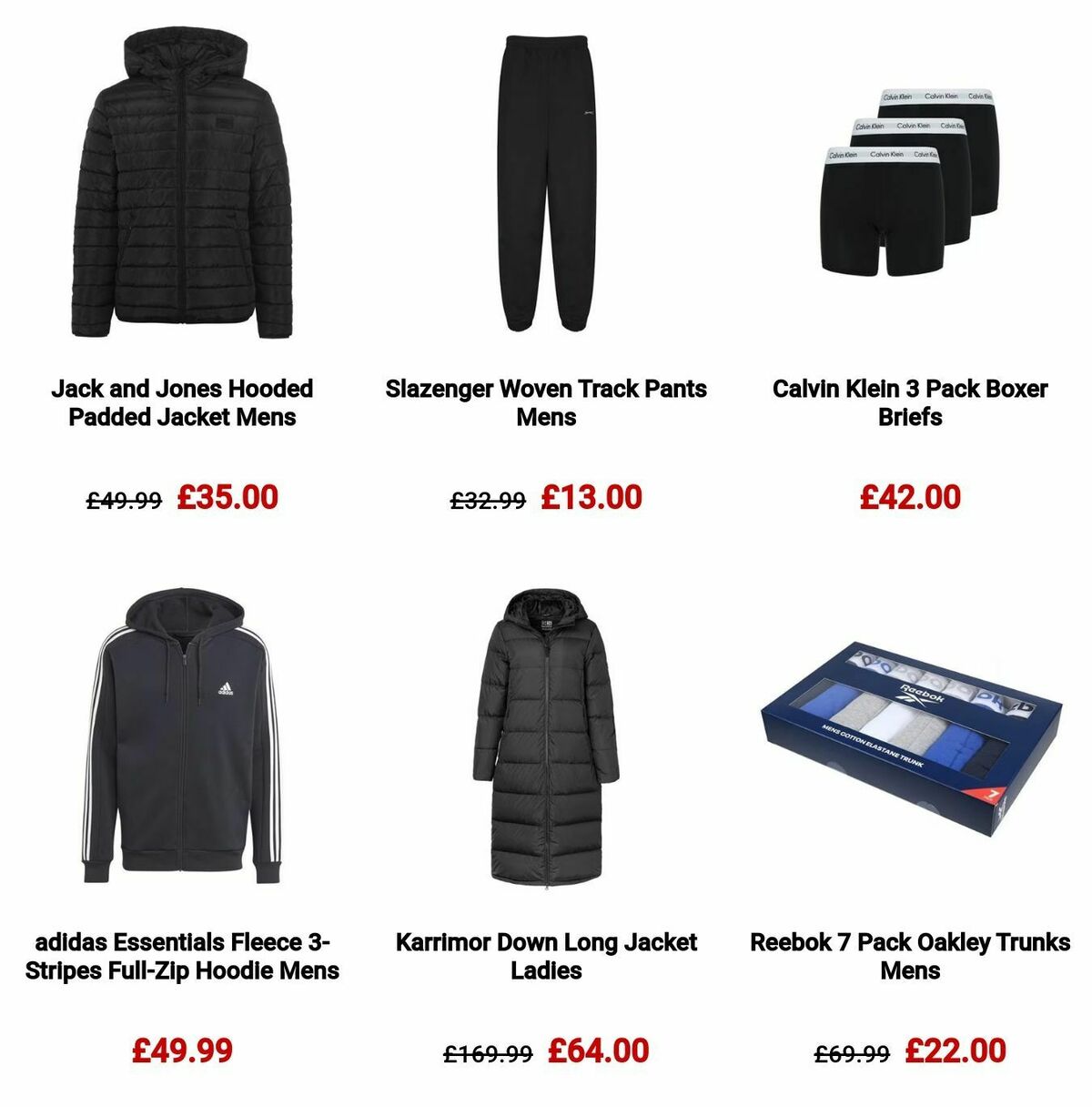 Sports Direct Offers from 1 December