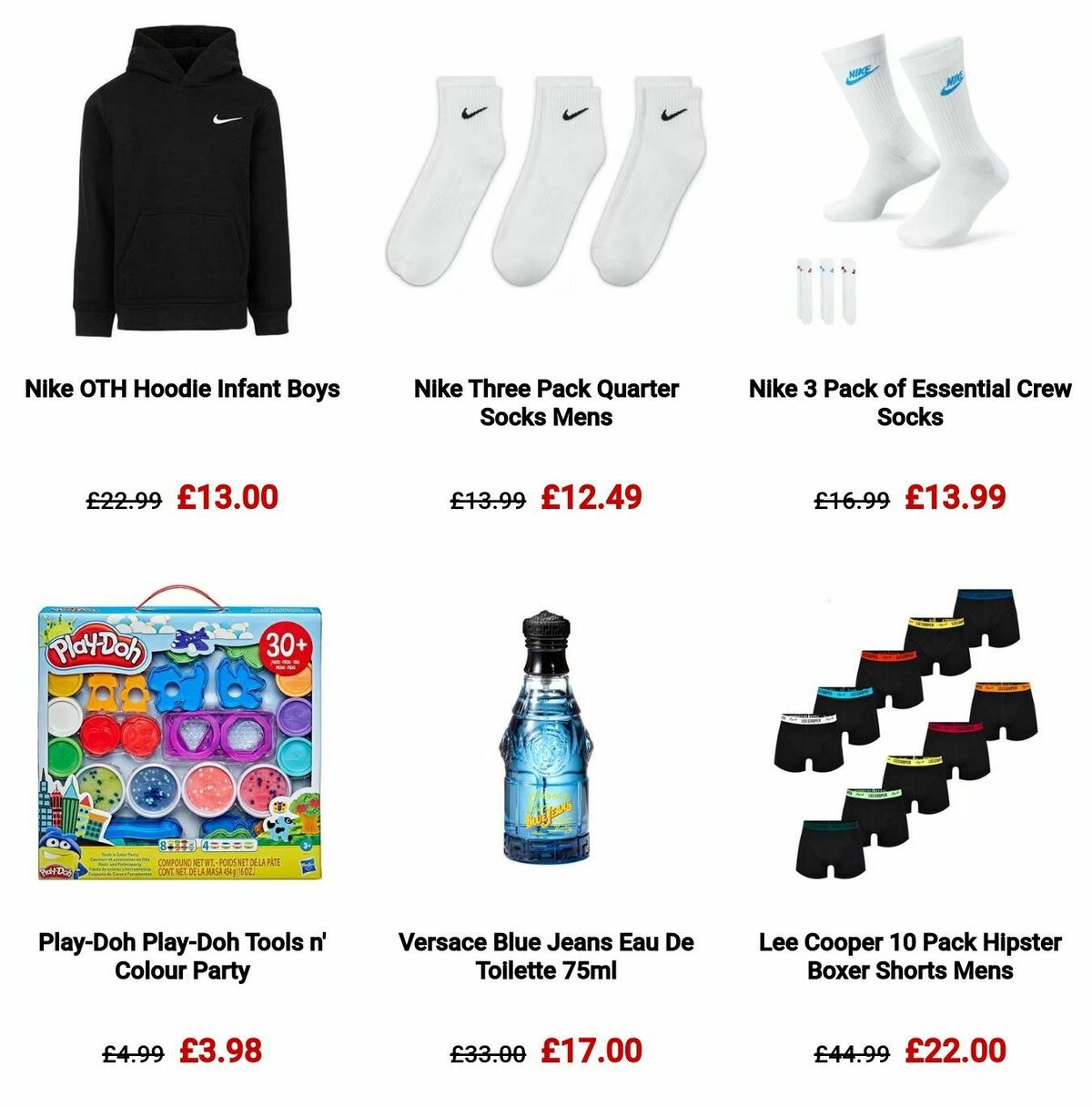 Sports Direct Offers from 1 December