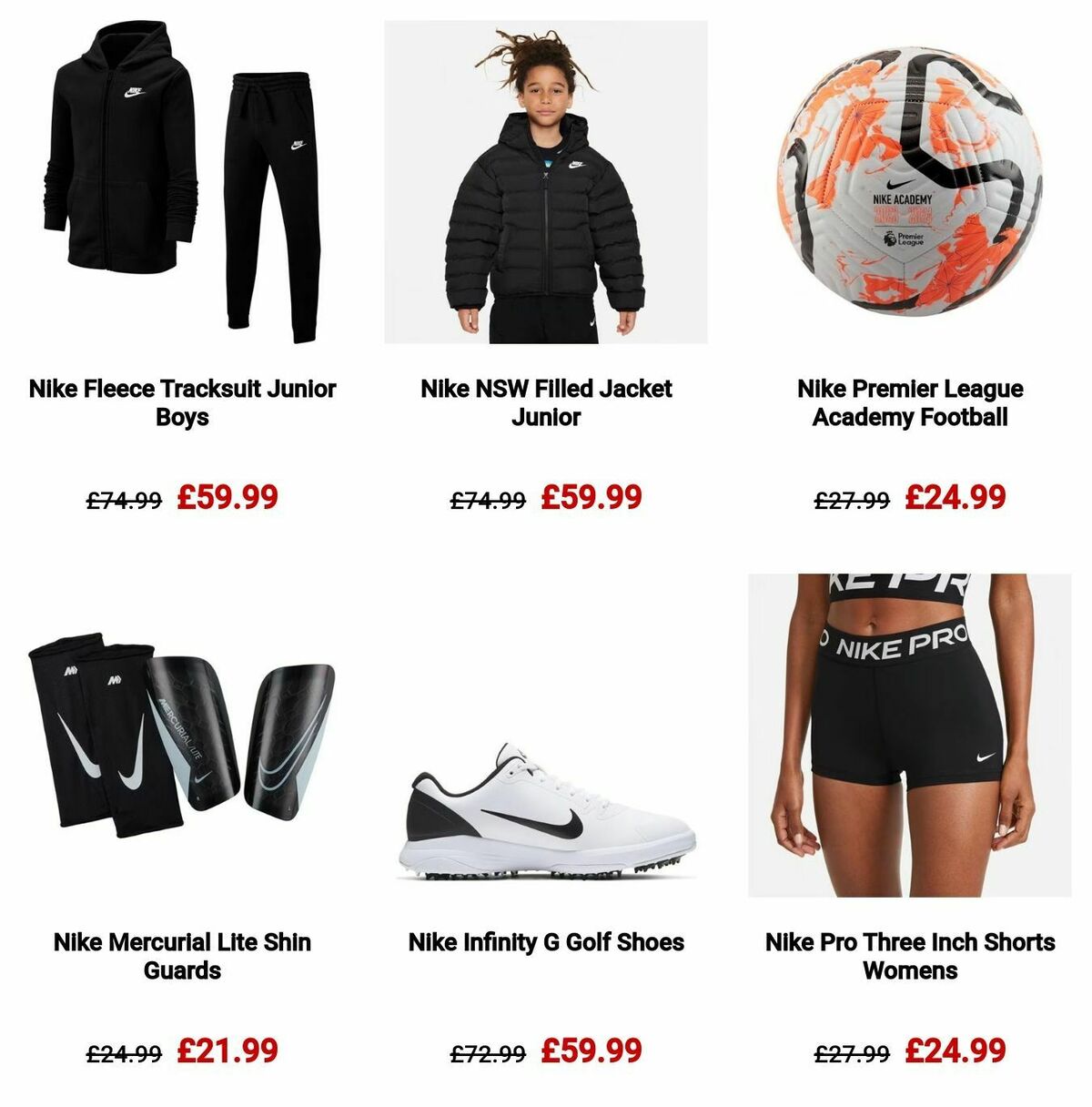 Sports Direct Offers from 17 December