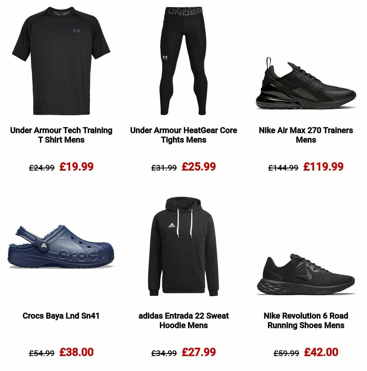 Sports Direct Offers from 17 December