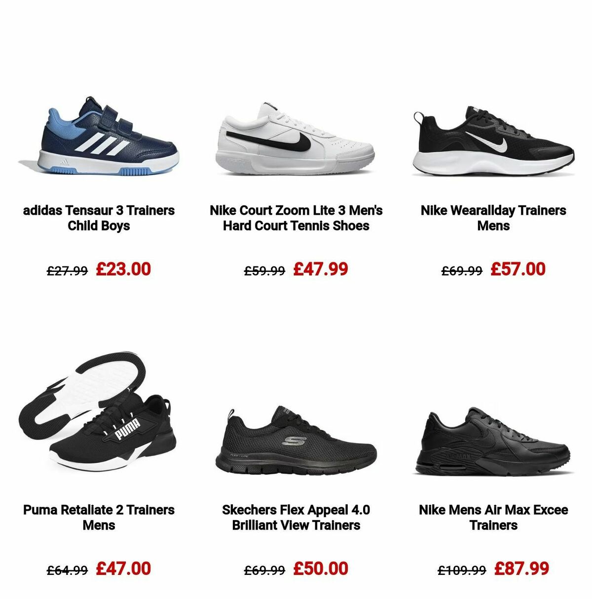 Sports Direct Offers from 17 December