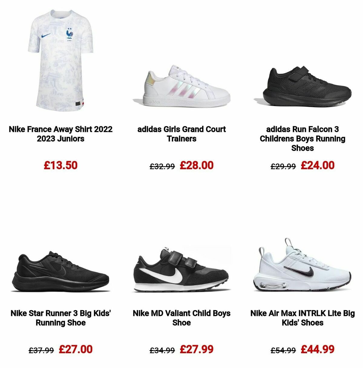 Sports Direct Offers from 17 December