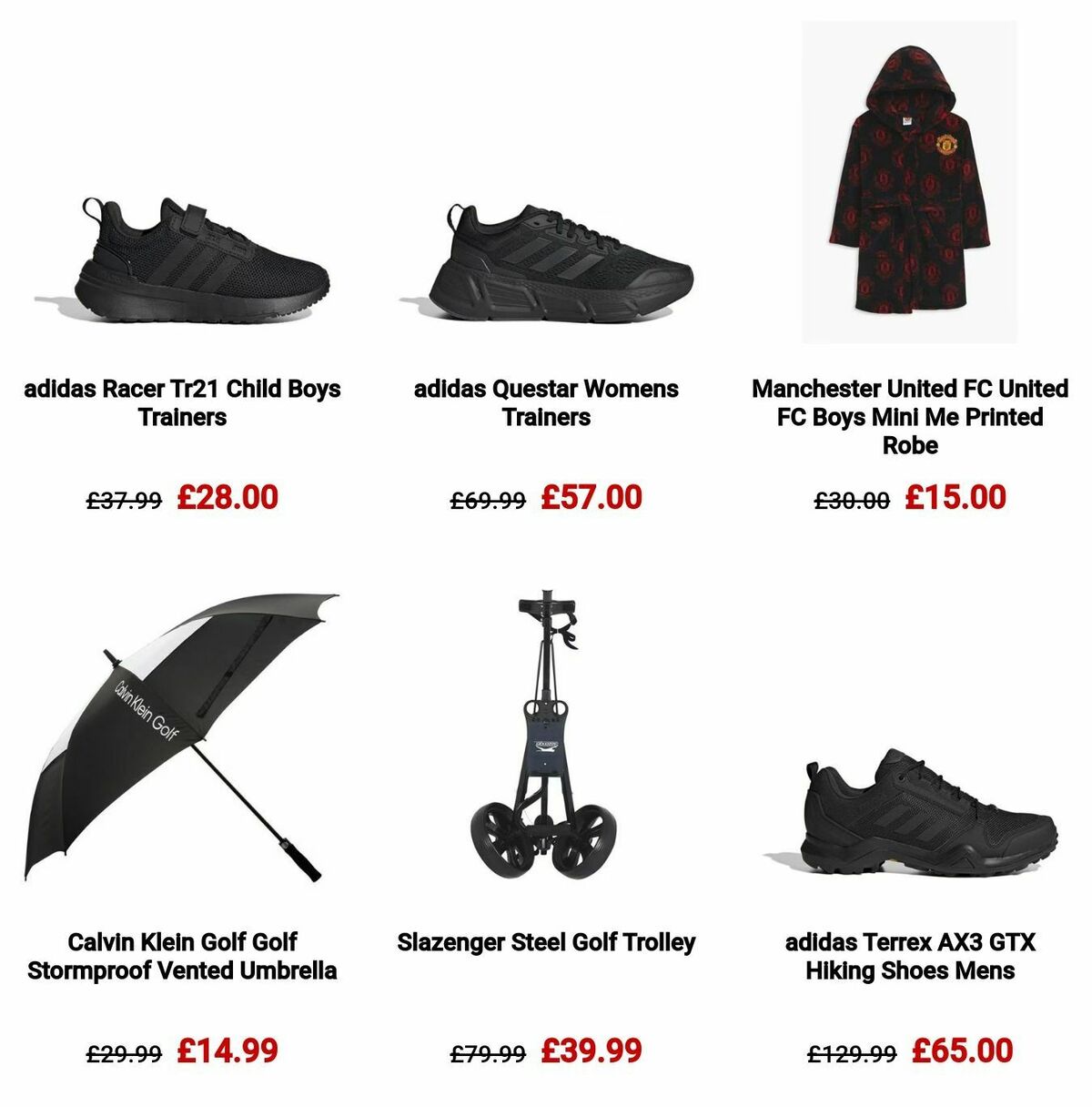 Sports Direct Offers from 17 December