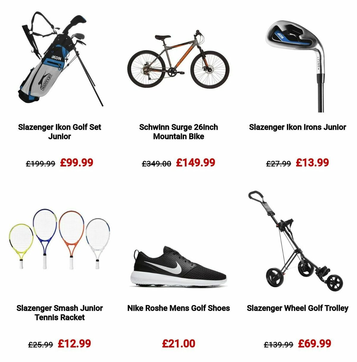 Sports Direct Offers from 17 December