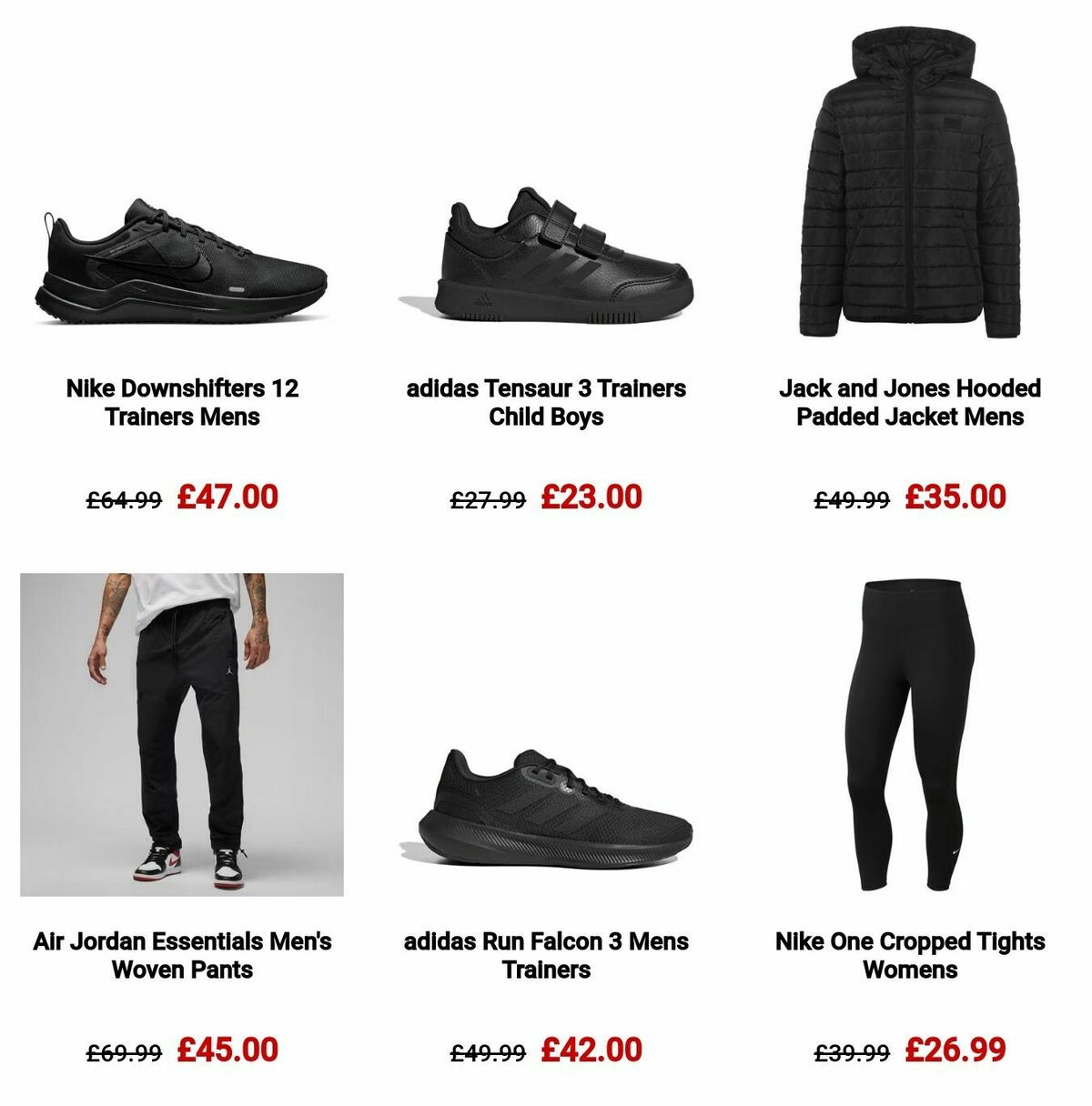 Sports Direct Offers from 30 December