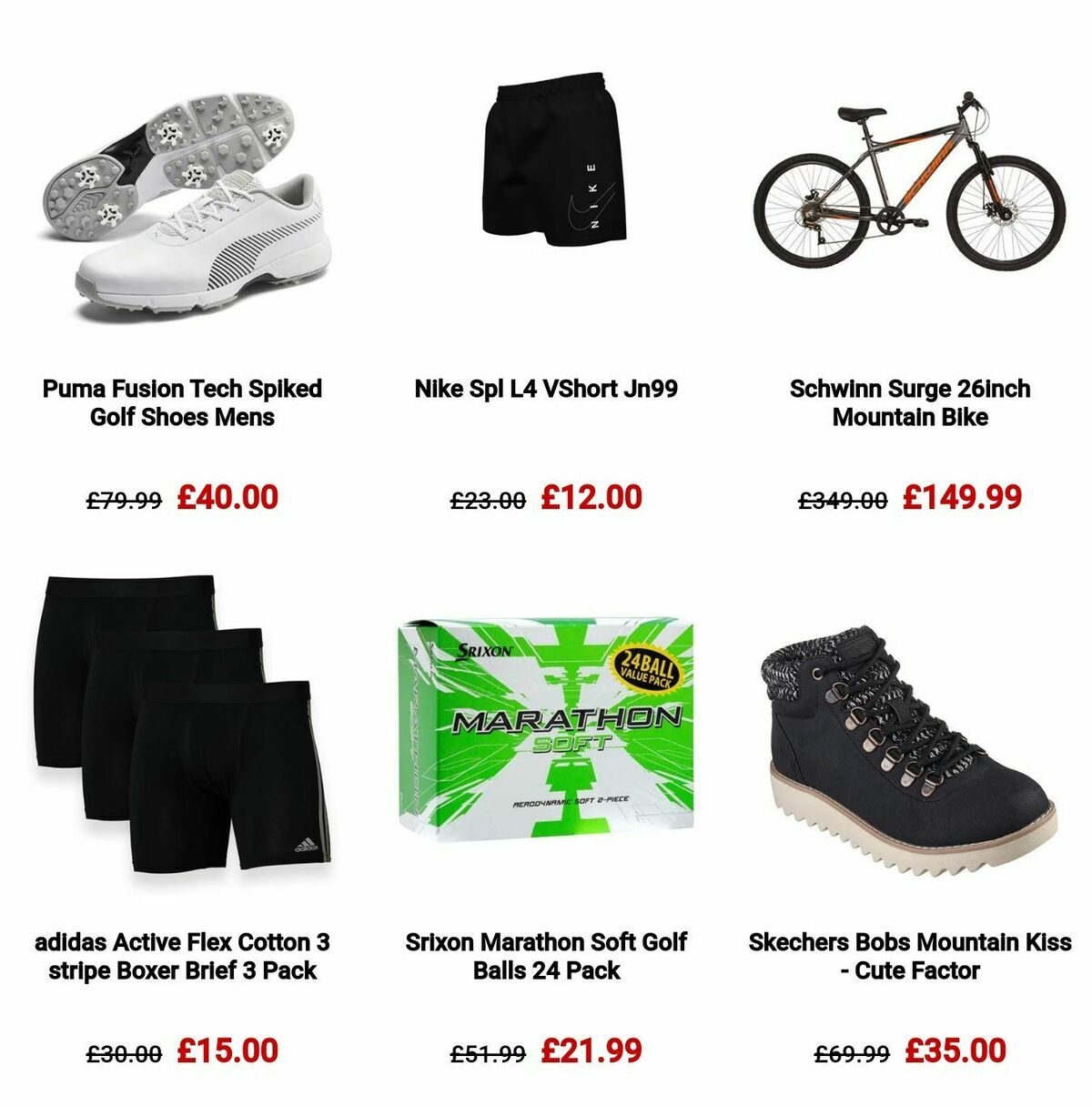 Sports Direct Offers from 30 December