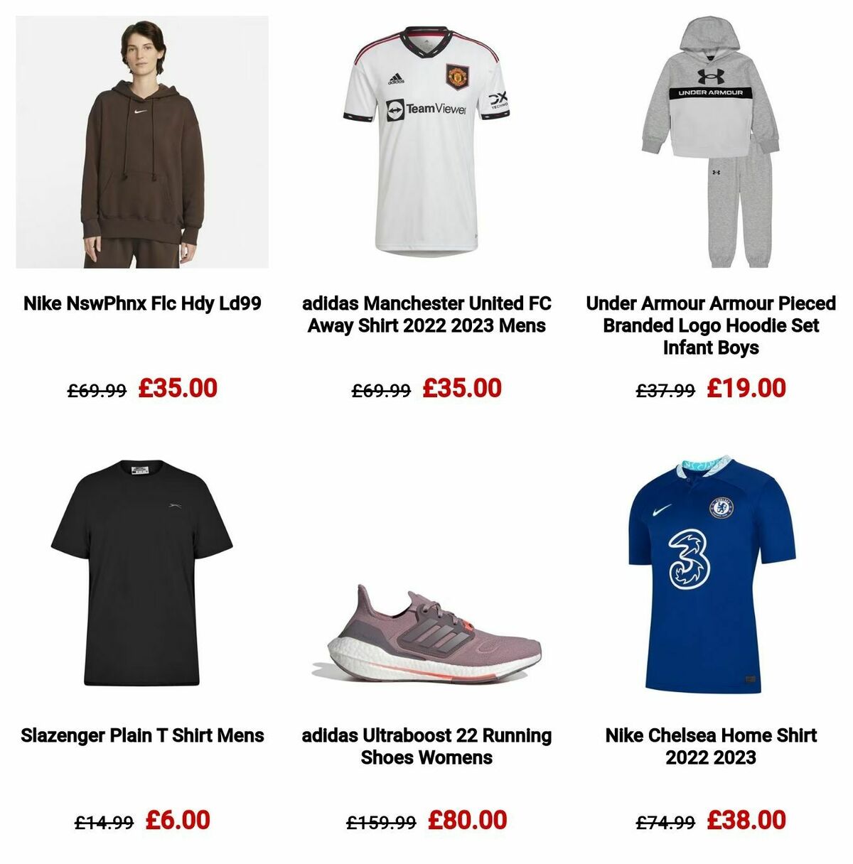 Sports Direct Offers from 30 December