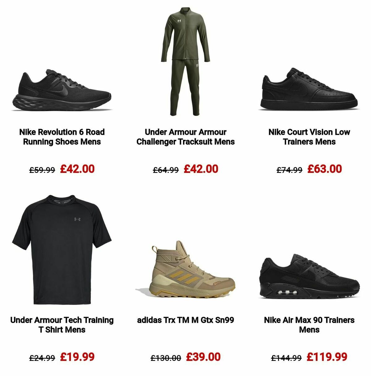 Sports Direct Offers from 30 December