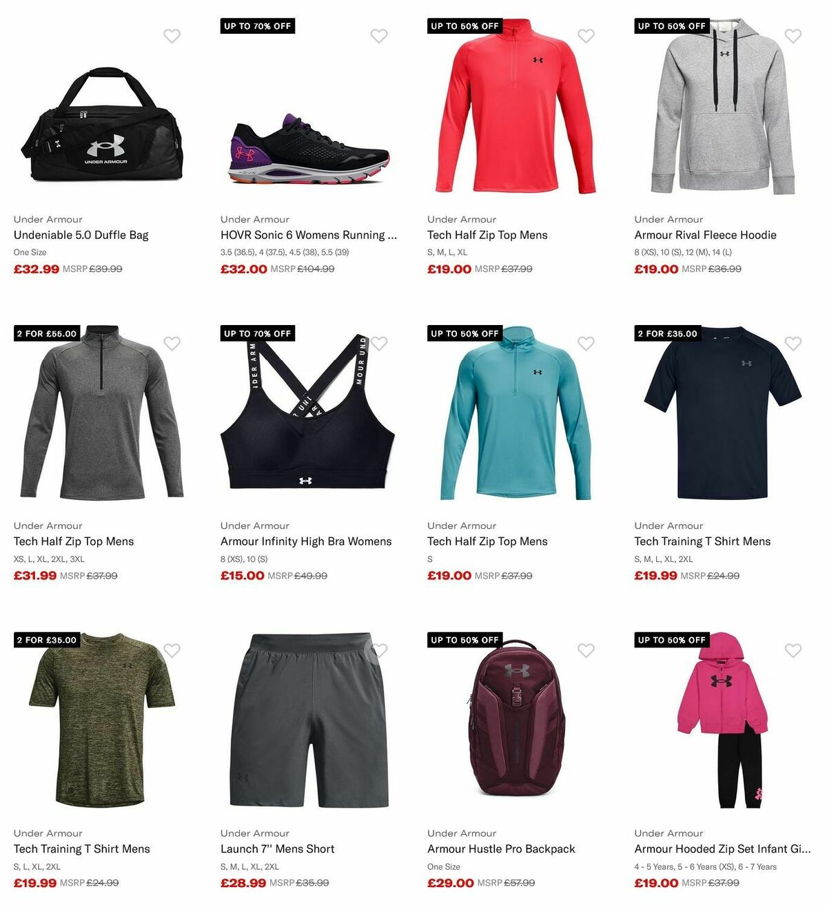 Sports Direct Offers from 6 February